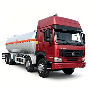 รถบรรทุกถังแก๊สเหลว Howo 8x4 35CBM รถบรรทุก LPG แรงดันสูงสำหรับส่งแก๊สหุงต้ม - Product Image 1