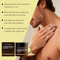 East Moon lotion corporelle nourrissante et hydratante au beurre corporel pour hommes, parfum de Cologne longue durée, pour tous types de peau