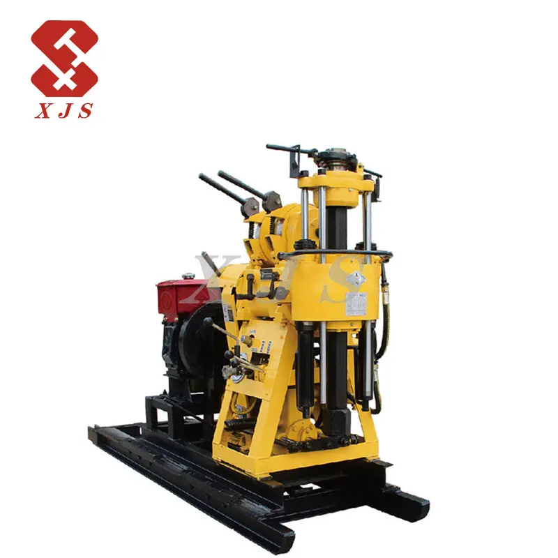 Hydraulic crawler type borehole water well drilling machine rig mine drilling rig