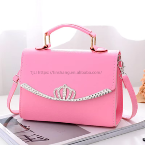 Fashion Latest French Designer Women Highlight Sequins Women Leather Low Price Small Handbags for Women - Product Image 4
