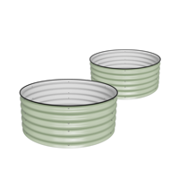 Bac à plantes surélevé en forme de jardinière, directement de l'usine, écologique, anti-corrosion, durable, personnalisable OEM/ODM