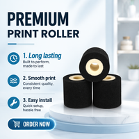 Vente en gros de PET noir NBER 36x40mm pour sublimation, pour machine de codage à rouleaux MY380, impression d'emballages en plastique