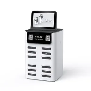 Public Nfc Pos Telefoonlaadstation 12Slots Powerbank Sharing Station Met Ce Rohs Fcc-Certificering