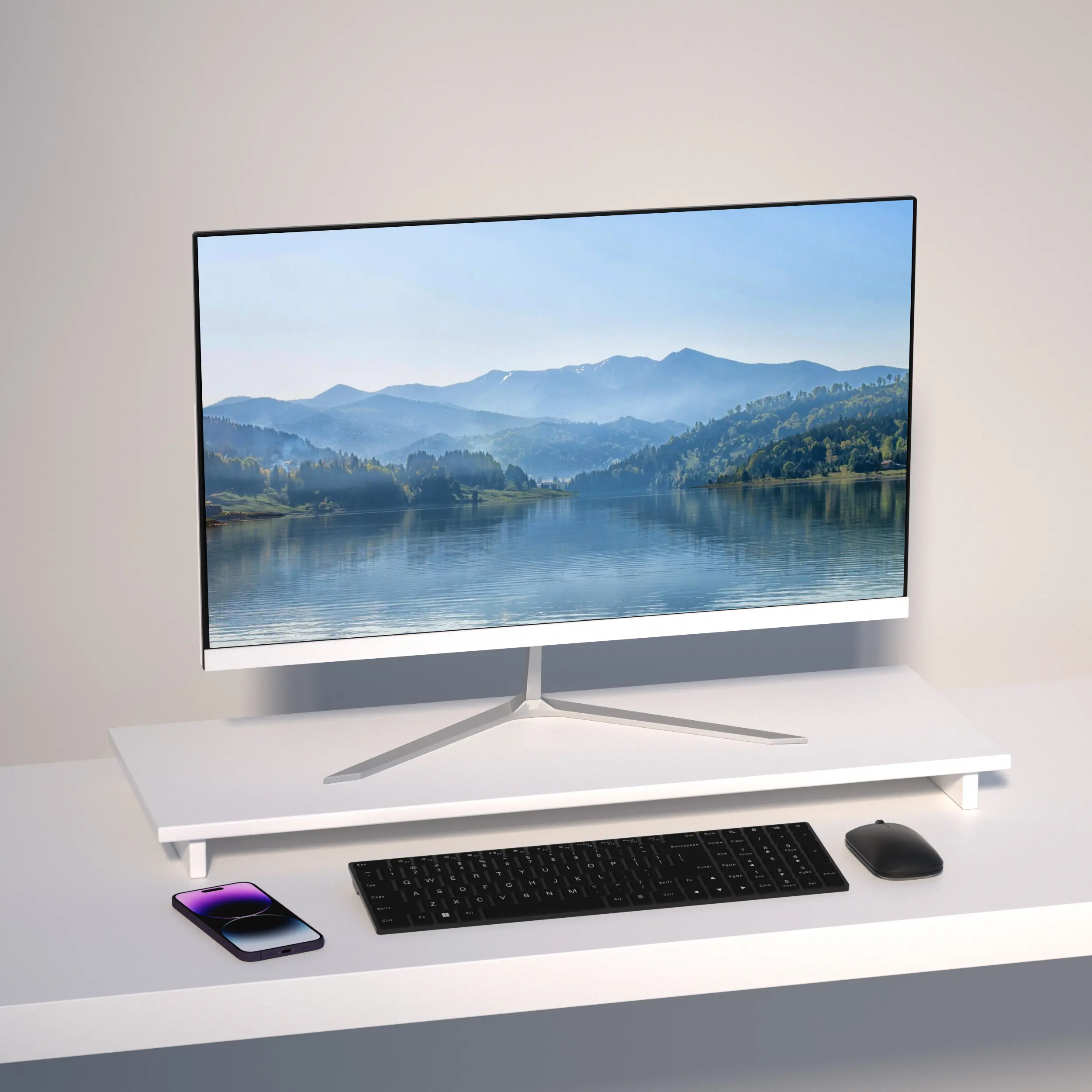 Gamer Desktop-Computer i7 mit 24-Zoll-Monitor Desktop-PC