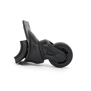 Roues de rechange miniatures robustes A95, 4 roues en plastique avec serrure de sécurité TSA pour <span class=keywords><strong>valise</strong></span> Delsey, <span class=keywords><strong>valise</strong></span> de voyage, roue de - Product Image 4