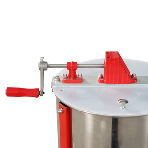 Nouvelle extracteur de miel manuel à 2 cadres en acrylique avec tambour d'extraction de miel et couvercle transparent pour apiculture - Product Image 4