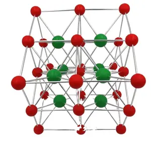 Caesium chloride crystal structure model CsCl eight cubes model: 32010-5