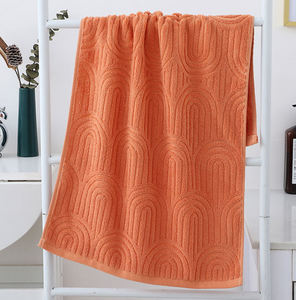 40*75 Grande serviette en coton Jacquard douce et absorbante pour l'essuyage du visage épaissie pour adultes-Serviette de visage en gros - Product Image 4