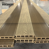 Planche de terrasse composite WPC imperméable pour extérieur, fabrication directe usine, 145*23mm