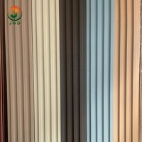 Panneau mural moderne en PVC WPC imitation bois massif, étanche, pour salon, papiers peints et revêtements muraux