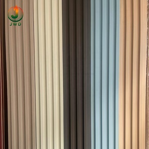Pannello Murale Moderno di Lusso in PVC WPC Legno Massello Impermeabile per Soggiorno, Carte da Parati e Rivestimenti a Griglia - Product Image 1