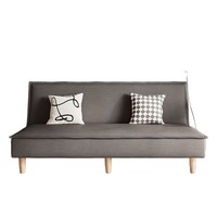Neues Exquisites Handwerkskunstvolles Multifunktionales Stoffsofa Klappbares Schlafsofa mit Holzrahmen und Schwammfüllung für Wohnung und Büro
