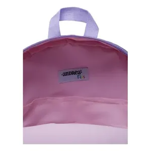 Zaino e borsa da ragazza unicorno viola Set di peluche collezione di borse per bambini - Product Image 6