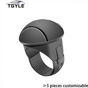 Bouton de Volant de Voiture pour Aide à la Conduite, Commande à Une Main, Antidérapant en Silicone, Rotation à 360 Degrés, Ajustement Universel - Product Image 1