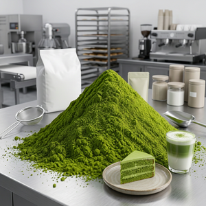 Té Verde Matcha en Polvo al por Mayor para Repostería Comercial, Procesamiento de Alimentos, Fábrica de Pasteles, Tienda de Postres y Producción de Bebidas - Product Image 1