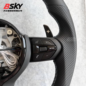 <span class=keywords><strong>Volante</strong></span> Deportivo de Cuero Perforado para BMW F30 F10 E90 E70 E71 F35 F22 F18 E46 <span class=keywords><strong>E36</strong></span> E60 M3 M4 M5 <span class=keywords><strong>M</strong></span> Sport - Product Image 4