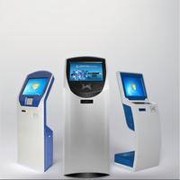 Sistema de Llamada Inalámbrico para Filas con Dispensador de Tickets y Pantalla Táctil para Uso en Interiores