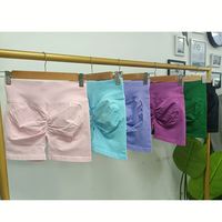 Nouveauté : Short de sport pour femme, haute qualité, sans couture, effet sculptant, en nylon, pour fitness, gym, yoga, entraînement, personnalisable