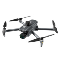 Drone pliable YI6 pour débutants avec caméra GPS, cardan à trois axes, vidéo 4K, contrôleur à écran tactile et retour intelligent