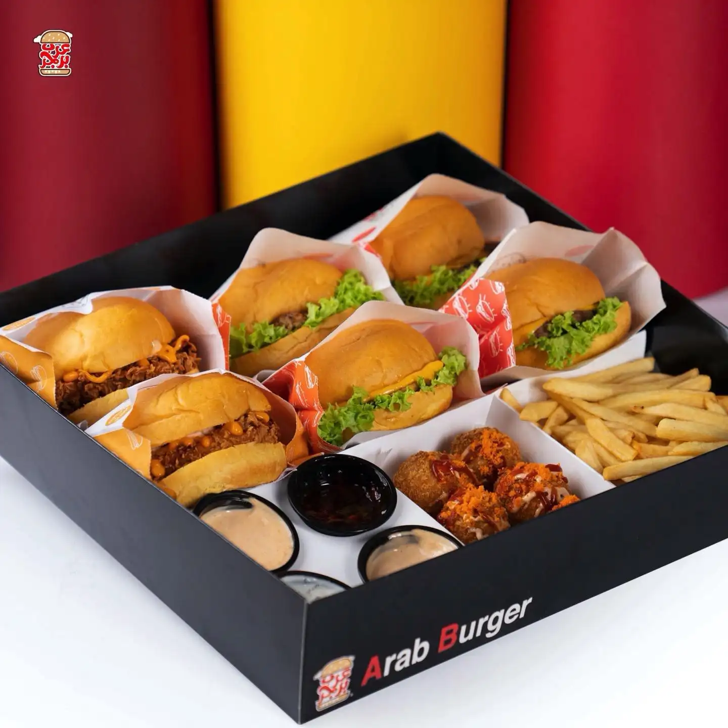 Karton in Takeaway-Klasse für Hot Dog französisches Friedchicken Burger-Schachtel Kartons mit Logo für Friedchickenflügel, Verpackung für Burger Lebensmittel