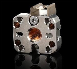 Heiz block Aluminium/Kupfer für V6/Vulkan/Crazy/<span class=keywords><strong>Dragon</strong></span> <span class=keywords><strong>Hotend</strong></span> 3D-Drucker Teil 82W Heizrohr - Product Image 1