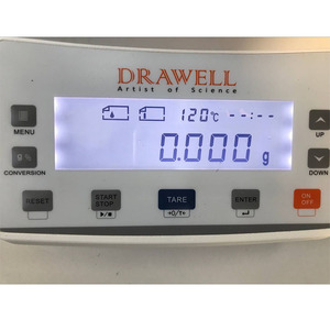 DW-MW serisi laboratuvar nem test cihazı halojen 0.01g ~ 0.001g toprak gıda TAHIL PİRİNÇ nem nem analiz cihazı - Product Image 2