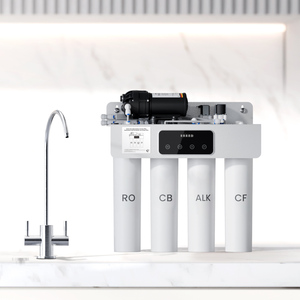 Filtre à eau sans réservoir à grand débit 800 GPD Eau alcaline minérale Osmose inverse Système RO Purificateur d'eau pour la maison - Product Image 1