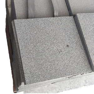 Neuankömmling 2cm dicke natürliche schwarze Granit fliesen Modernes geflammtes Finish für dünne Granit fliesen im Freien - Product Image 1