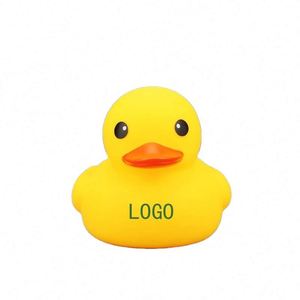 Oem/Odm Factory Sales Cute Plastic Rubber Duck Funny Expressions Sound Water <b>Bath</b> Toy for 5 to 7 Years - Product Image 1