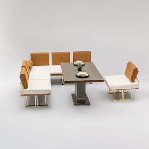 Conjunto de Muebles de Jardín Modernos para Exteriores, Estructura de Aluminio, Tela, Sofá Modular para 6 Personas, Resistente a la Intemperie - Product Image 3