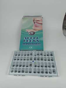 48 couronnes dentaires préformées en acier inoxydable pour adultes - Product Image 4