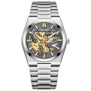 Nuevo Reloj de Lujo Resistente al Agua con Forma de Barril de Vino, Reloj de Cuarzo Transparente <span class=keywords><strong>Miller</strong></span>, Apto para Hombres y Mujeres - Product Image 5