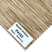Tissu pour stores enrouleurs semi-occultants en polyester léger MagicalTex P4100