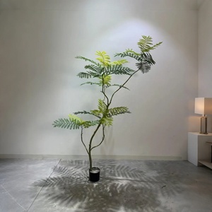 Combinación de paisaje de planta de Jacaranda artificial verde interior personalizada crea un pequeño bosque natural para <span class=keywords><strong>la</strong></span> decoración del hogar - Product Image 2