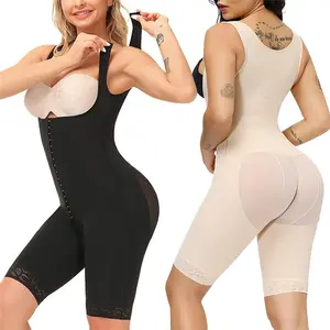 Body de talla grande con botones para mujer, ropa interior adelgazante, moldeadores de cuerpo