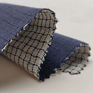 215g Blanc Aramide Tissé Tissu Bleu Marine Fond 3A Tissu Ignifuge Indéchirable Résistant À L'usure <span class=keywords><strong>Interposition</strong></span> - Product Image 1