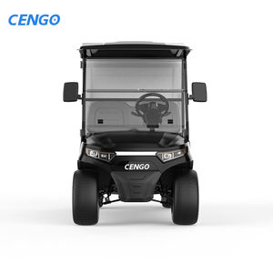 Özelleştirilebilir 2 kişilik elektrikli Golf arabası, yükleme platformu ile sertifikalı 48v elektrikli gıda dağıtım sepeti - Product Image 3