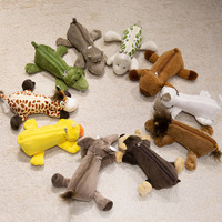 Sacs à maquillage et trousses à crayons en peluche animaux de la jungle mignons en gros – Tigre, Canard, Lion, Éléphant – Boîtes à crayons en peluche rembourrées
