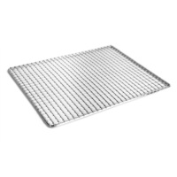 Grille métallique en acier inoxydable sans danger pour les aliments pour griller le sapin de cuisson pour barbecue et four de boulangerie