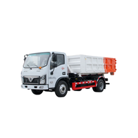Camion benne SINOTRUK 10 roues avec système de levage hydraulique pour la gestion des déchets commerciaux et les centres de recyclage