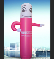 Modèle de poupée gonflable d'homme de guidage de route gonflable du logo personnalisé 2.5mH pour l'ouverture ou la publicité de magasin de téléphone
