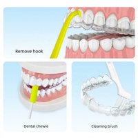 Nouvel Arrivage : Kit d'Alignement Dentaire Orthodontique 3-en-1 – Produits d'Hygiène Buccale Polyvalents avec Outils de Retrait et Chewies