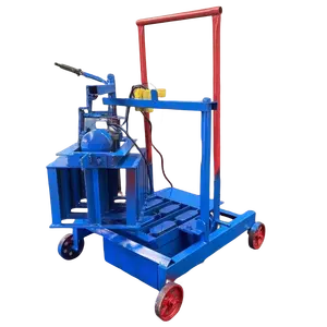 Factory direct sales hand making machine hollow block concrete bricks concrete block mold clay brick machine good price