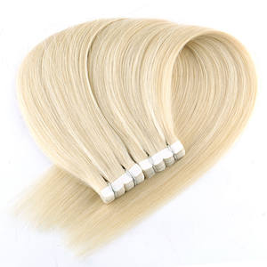 Extensiones de Cabello Adhesivas Invisibles de Primera Calidad KSWIGS, 100% Cabello Humano Virgen Brasileño, Suave y Sedoso, Reutilizables - Product Image 2