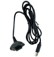 Câble de charge de contrôleur USB de 1.8m pour manette de jeu X-BOX 360 X-box360-Accessoires de jeu