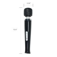 Tragbarer Damen-Körpervibrator IPX6 Wasserdicht 20 Vibrationsmodi USB-Aufladbar Li-Ionen Starke Vibration Flexibler Kopf