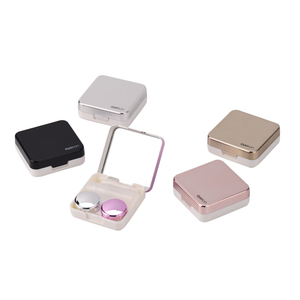 animal cheap price colored contact lens case box wholesale packaging