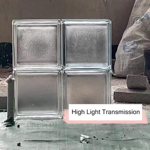 <span class=keywords><strong>Ladrillos</strong></span> <span class=keywords><strong>de</strong></span> <span class=keywords><strong>Vidrio</strong></span> Sólido Transparente, Bloques <span class=keywords><strong>para</strong></span> Pared <span class=keywords><strong>de</strong></span> Ducha, Divisor Decorativo <span class=keywords><strong>para</strong></span> Sala <span class=keywords><strong>de</strong></span> Estar, Dormitorio, Cocina, Interior y Exterior, Paquete <span class=keywords><strong>de</strong></span> 6 - Product Image 4