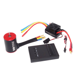 Quanum Chống Nước 3650 3900KV Động Cơ Không Chổi Than Ngăn Xếp 60A Thẻ Chương Trình Điều Khiển Tốc Độ ESC Cho Xe Tải <span class=keywords><strong>RC</strong></span> <span class=keywords><strong>1</strong></span>:<span class=keywords><strong>10</strong></span> - Product Image 1