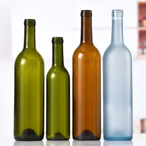 Fabrik preis Klarglas 750 ml Glasflasche Cork Seal Typ Wein Glasflaschen 750 ml Weinflasche